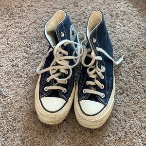 Navy Blue Chuck 70 size 6